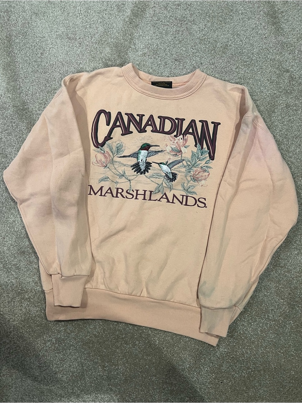 RARE Marshlands Canada Hummingbird Crewneck